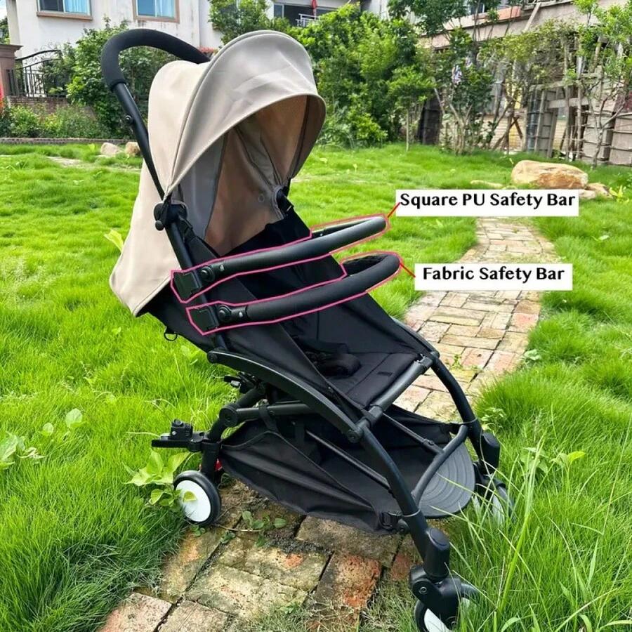 czarny uchwyt do wózka