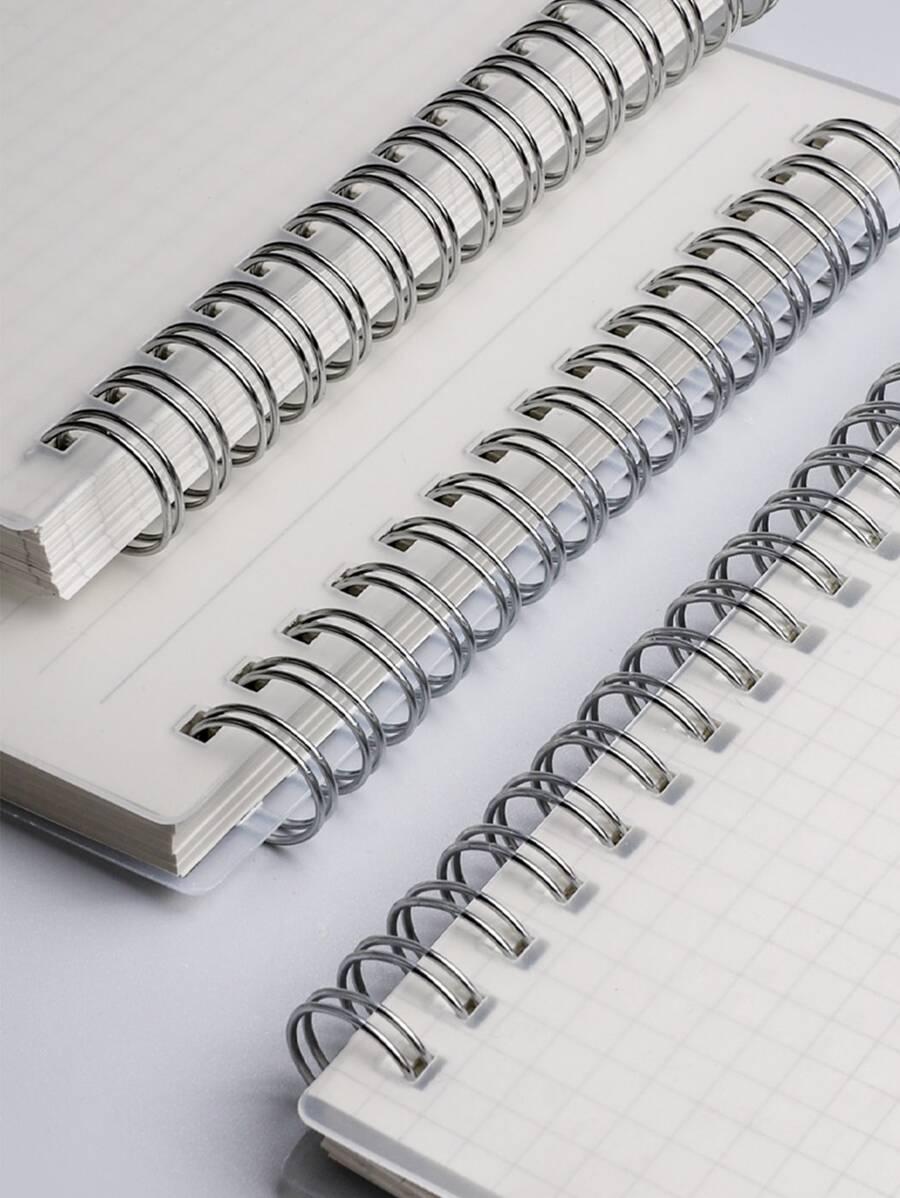 notes w kratkę ze spiralą