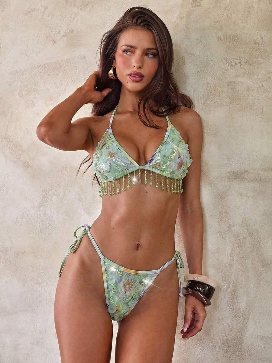 DÓŁ OD BIKINI CEKINY