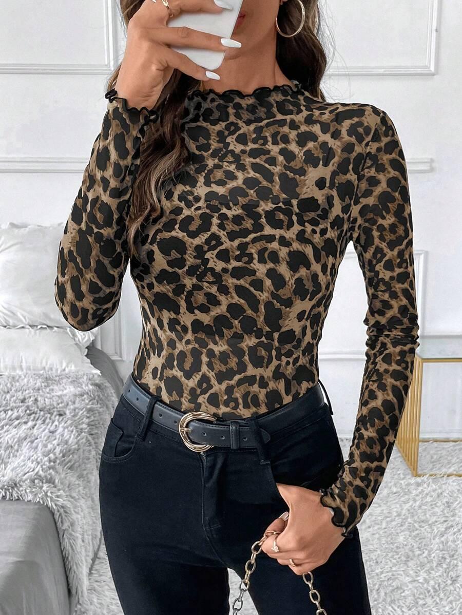 TOP ANIMAL PRINT