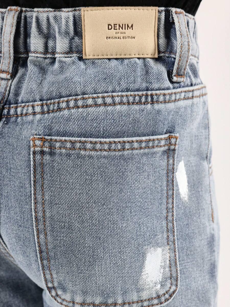 SPODNIE JEANS PROSTA NOGAWKA