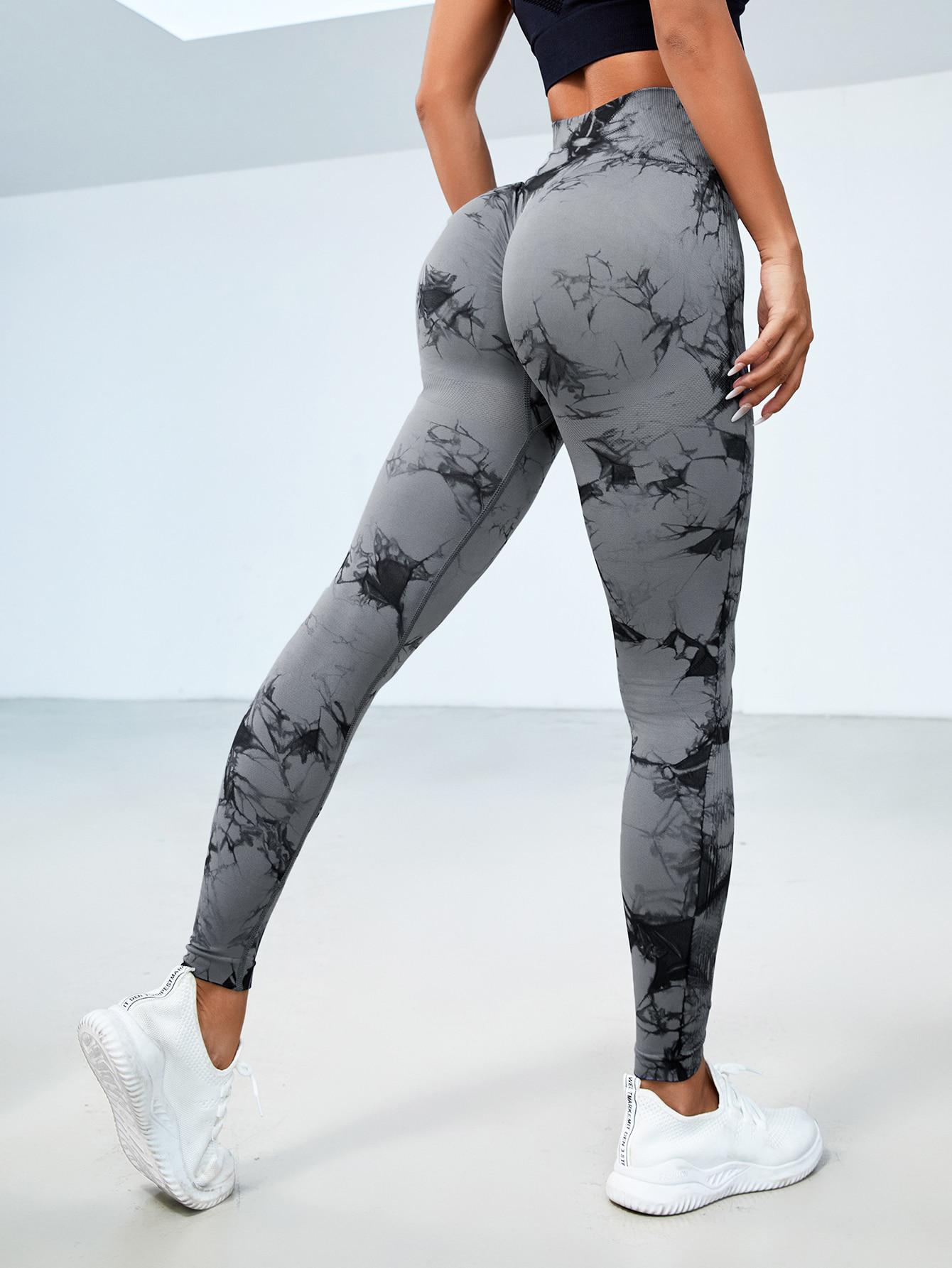 SZARE LEGGINSY WYSOKI STAN