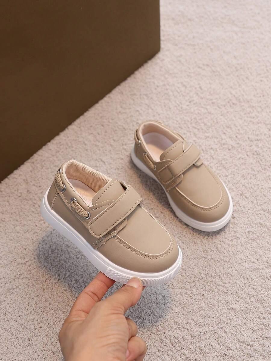 BEŻOWE BUTY RZEPY