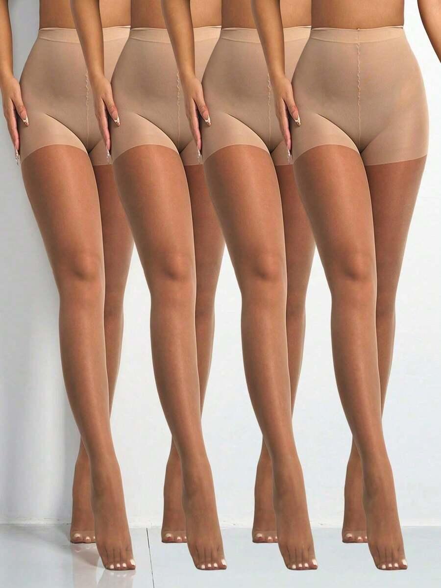 GŁADKIE RAJSTOPY 4-PACK 