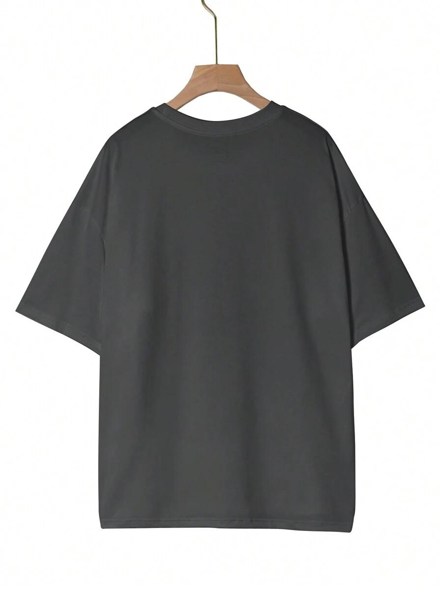 T-SHIRT DAMSKI Z NADRUKIEM