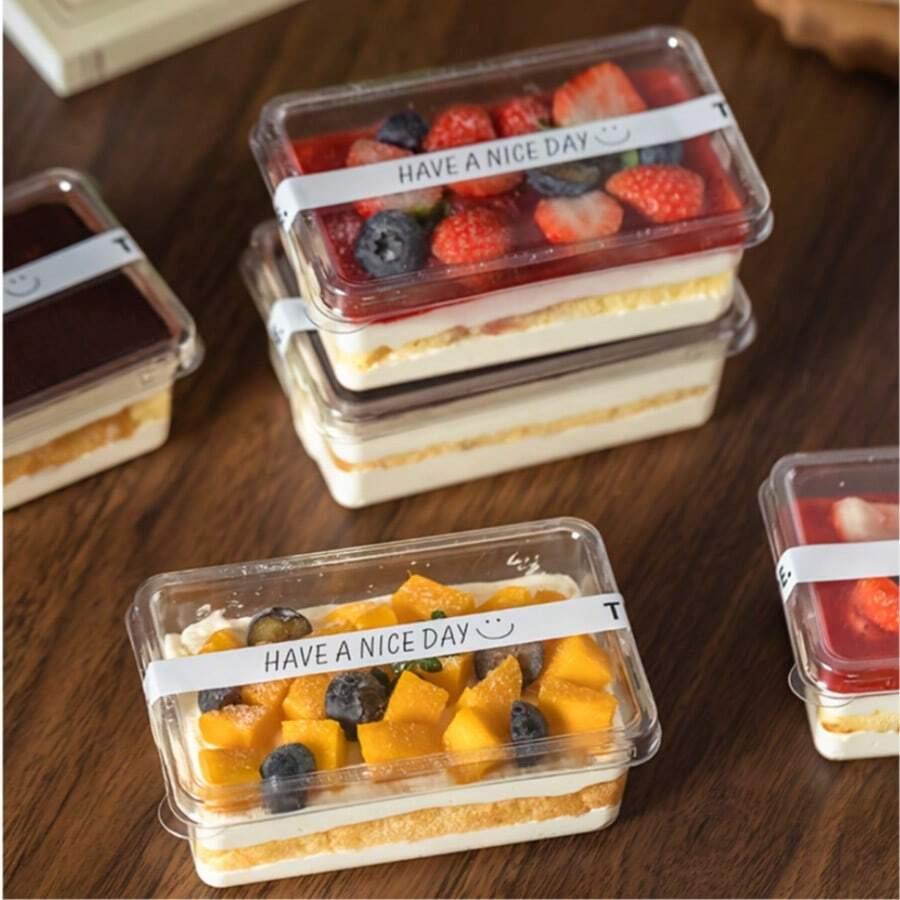 PRZEZROCZYSTE POJEMNIKI 50-PACK