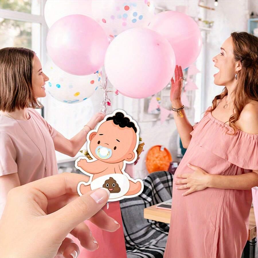 zdrapki na baby shower 25 szt