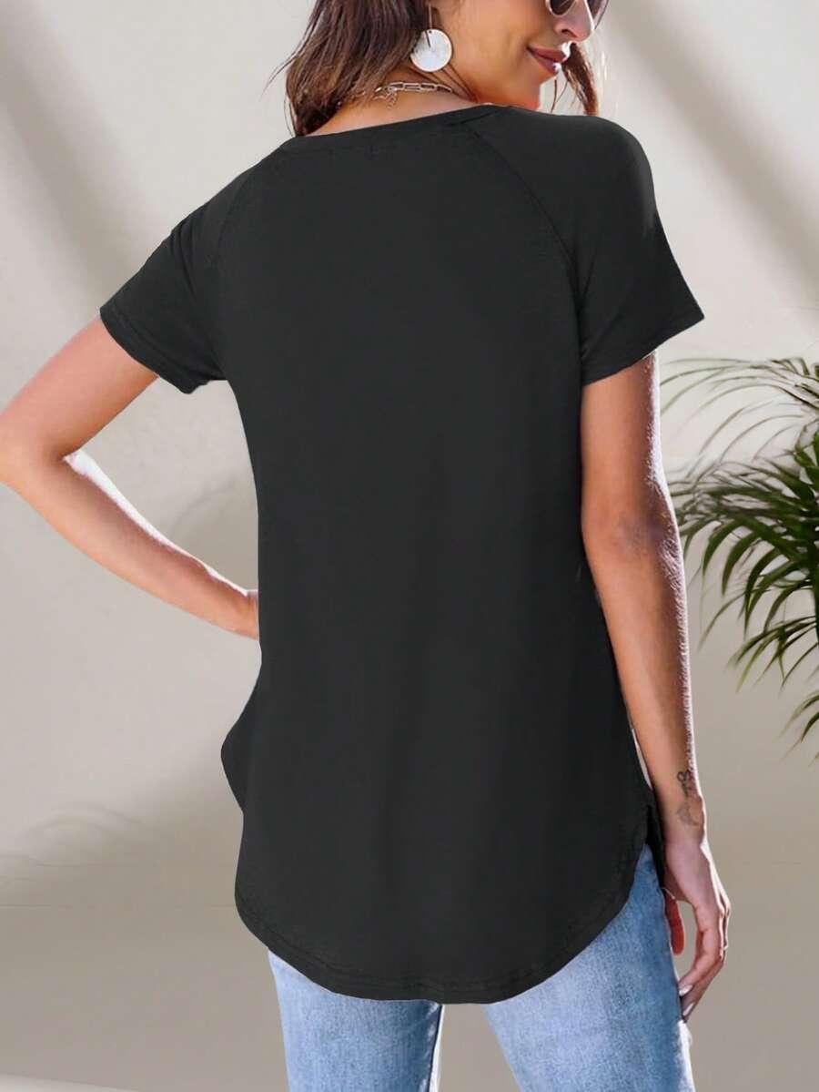 CZARNA BLUZKA CASUAL