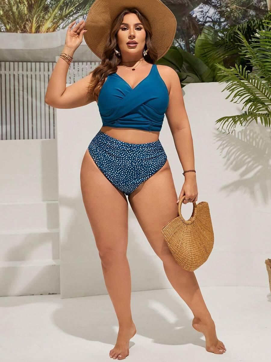 dół od bikini groszki