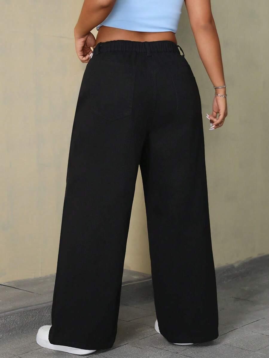 czarne spodnie jeans