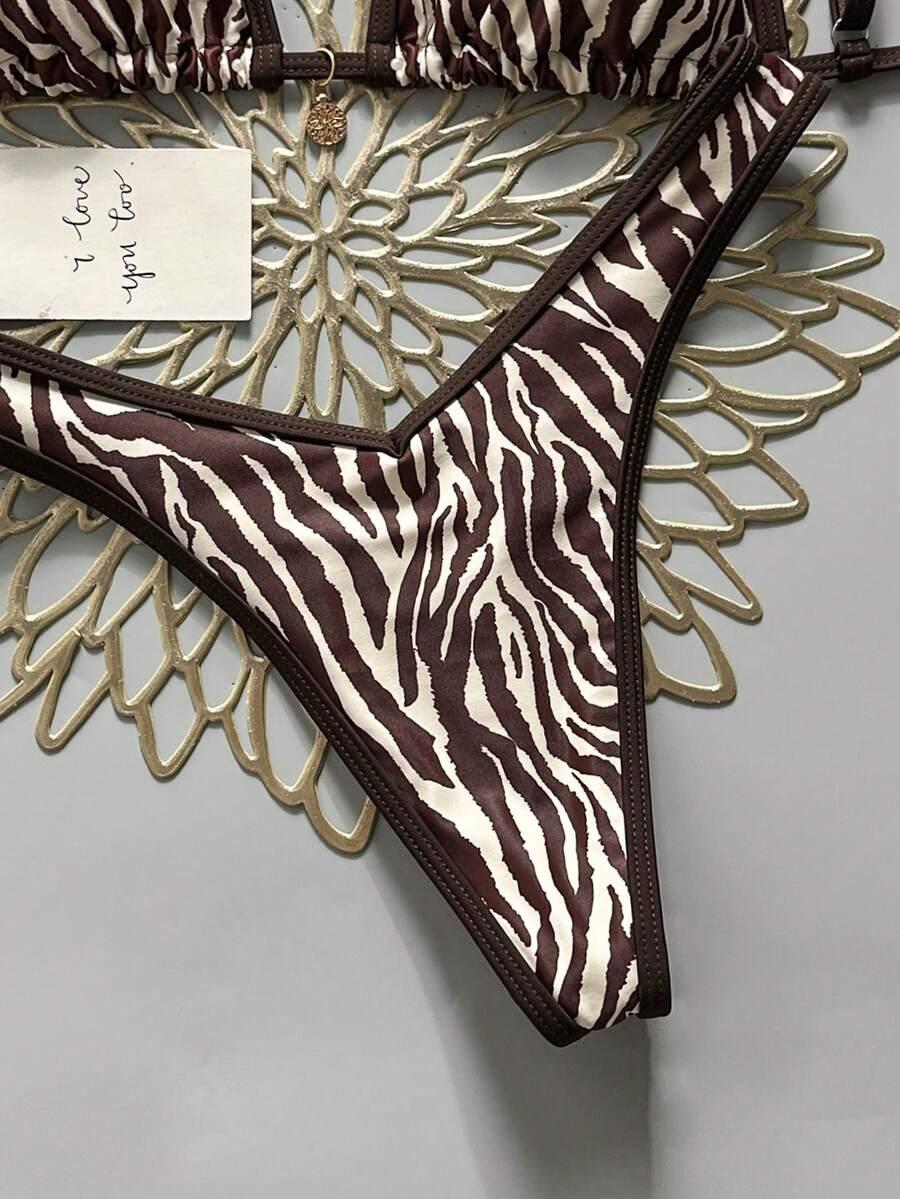 dół od bikini ANIMAL PRINT