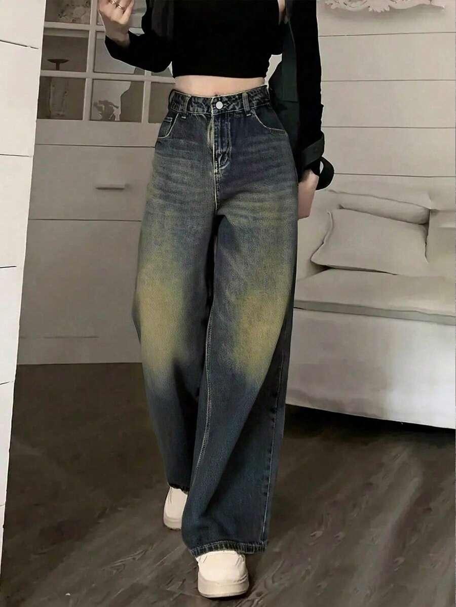 SPODNIE JEANS KIESZENIE 