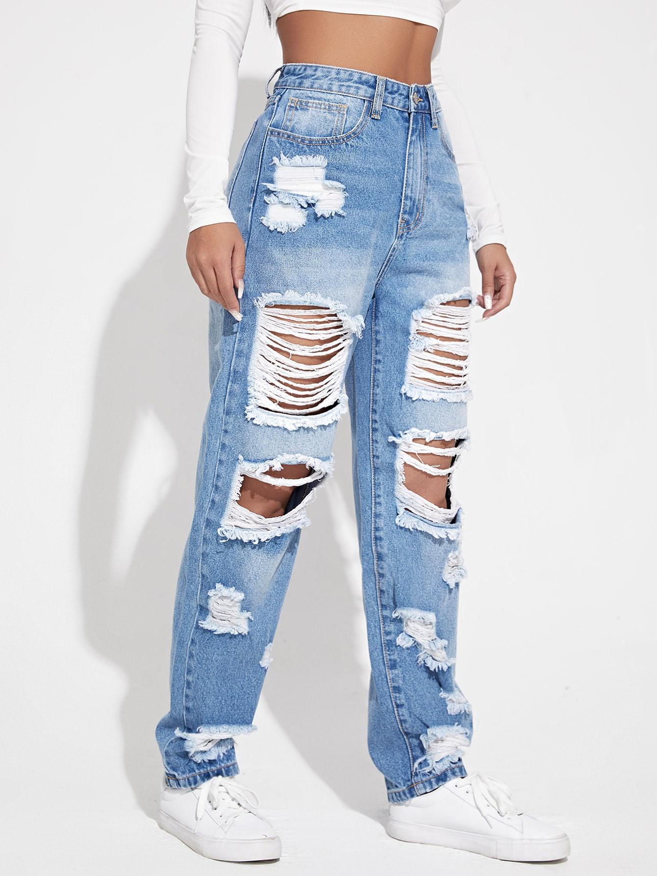 NIEBIESKIE SPODNIE JEANS