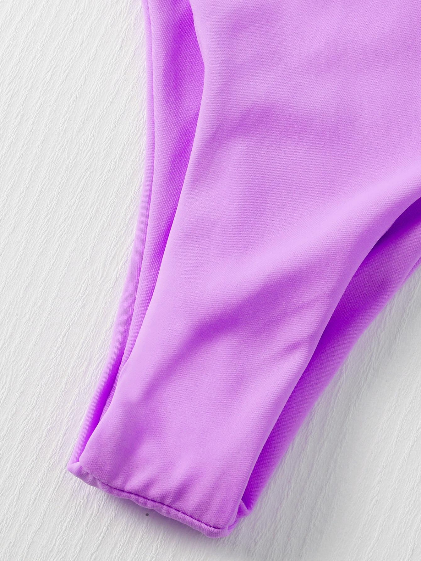 FIOLETOWY KOMPLET BIKINI