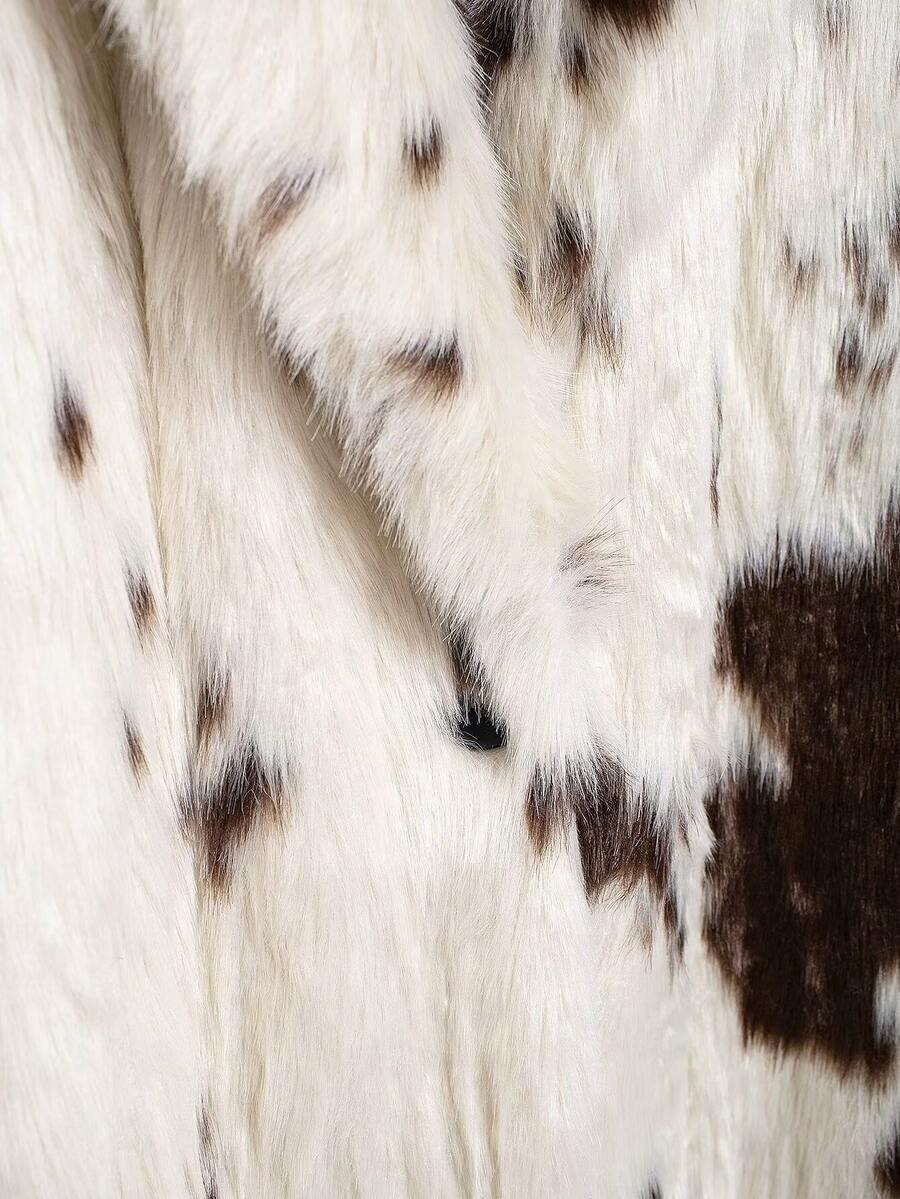 sztuczne futro animal print