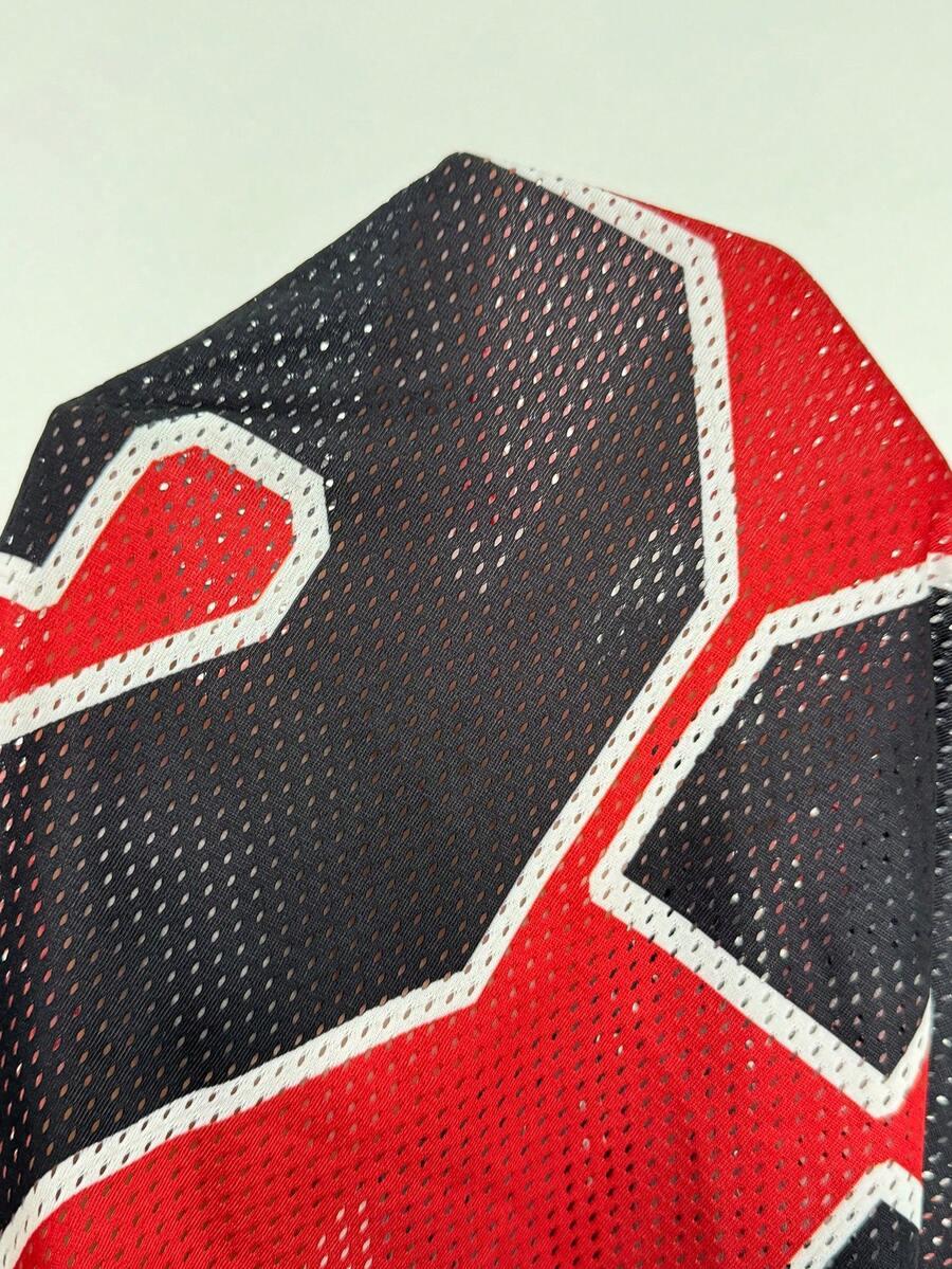 t-shirt print okrągły dekolt
