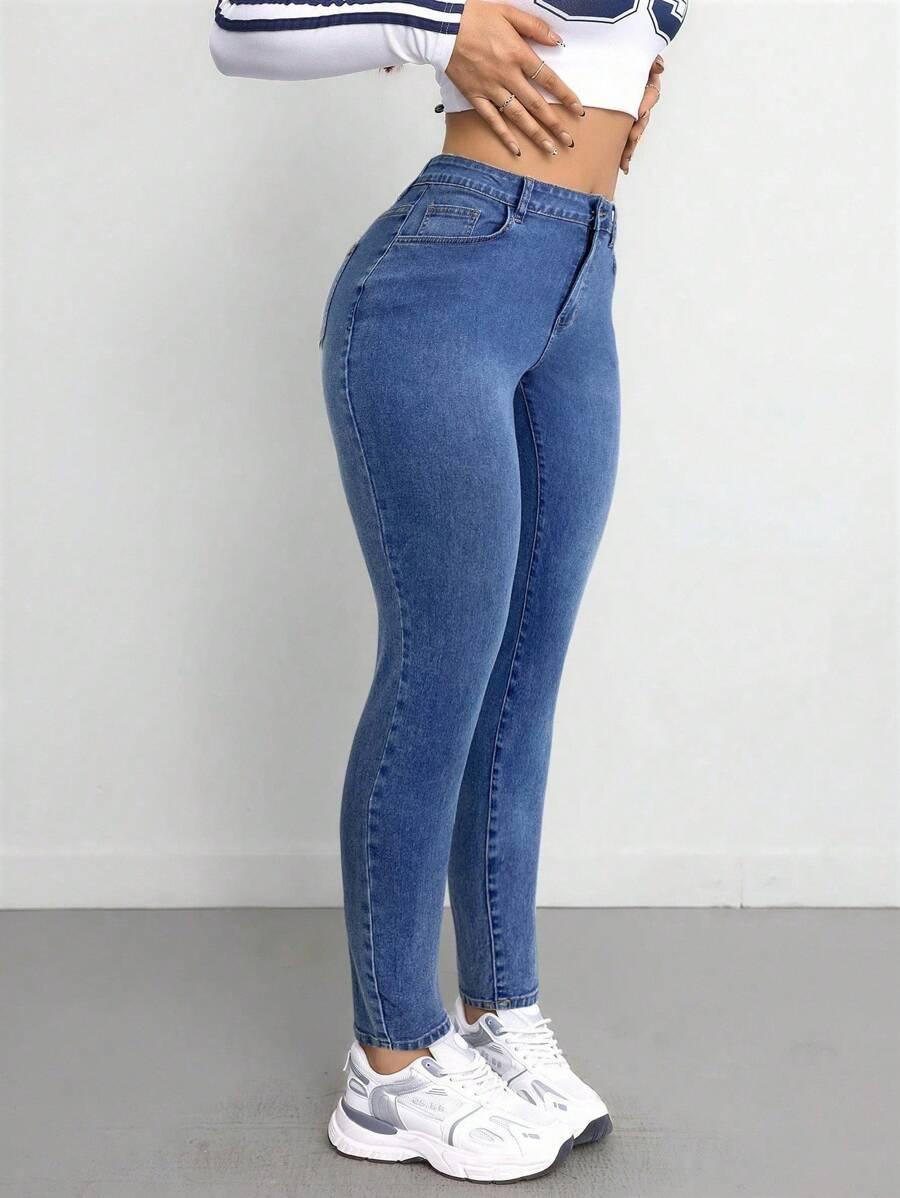 spodnie jeans rurki