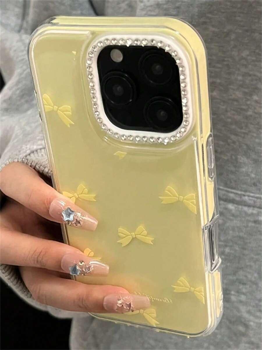 żółte etui na telefon iPhone 14 Pro
