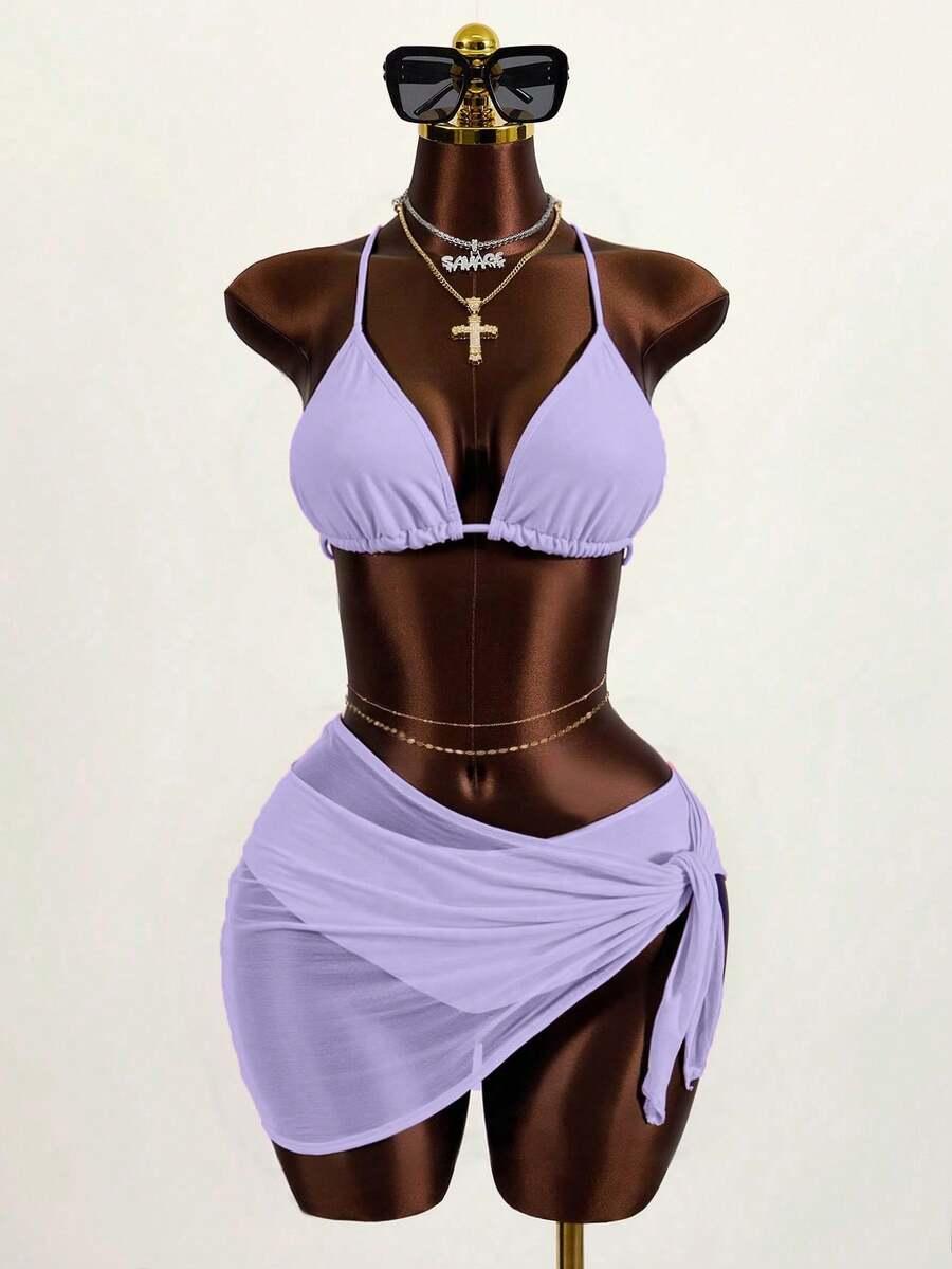 DWUCZĘŚCIOWY STRÓJ KĄPIELOWY SARONG KOMPLET