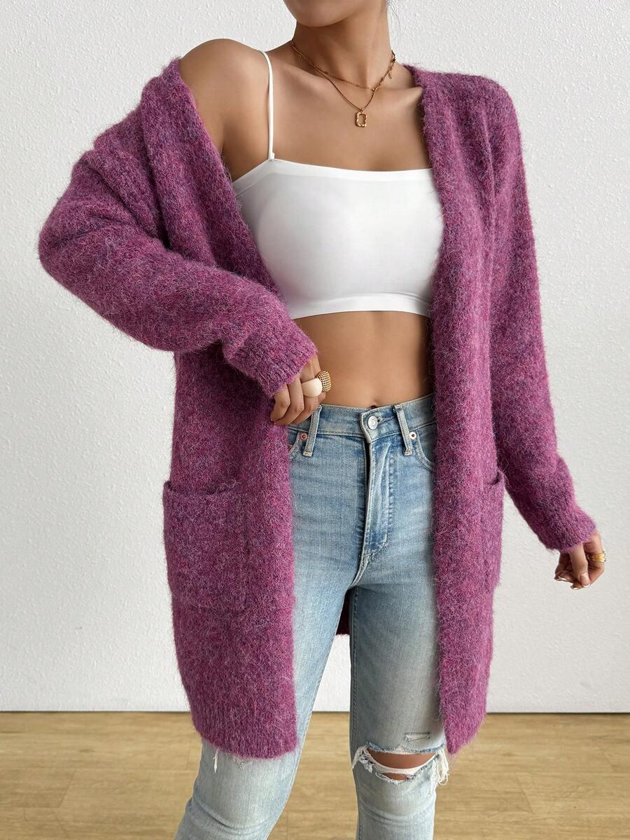sweter kardigan kieszenie