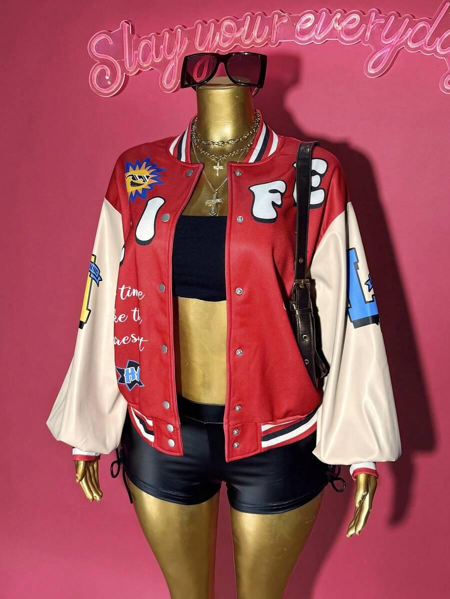 BLUZA Z NADRUKIEM
