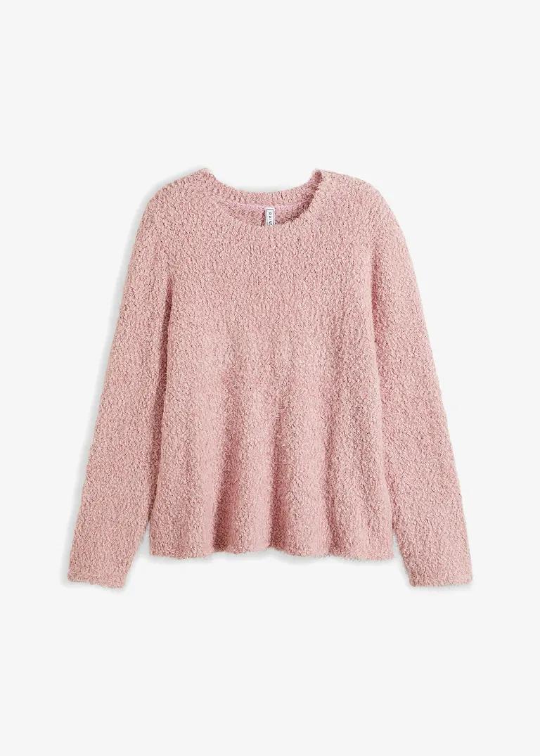 SWETER DAMSKI Z OKRĄGŁYM DEKOLTEM