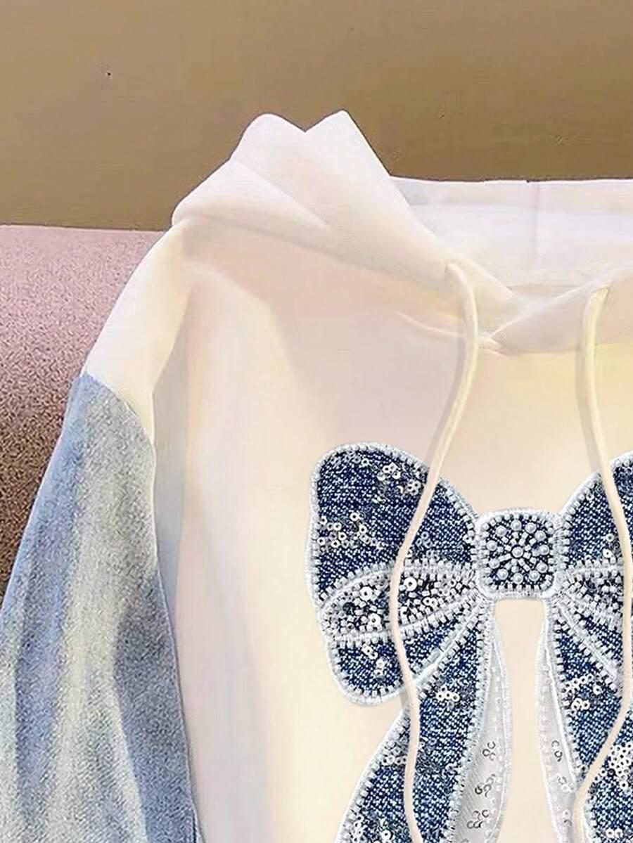 bluza długi rękaw kaptur 