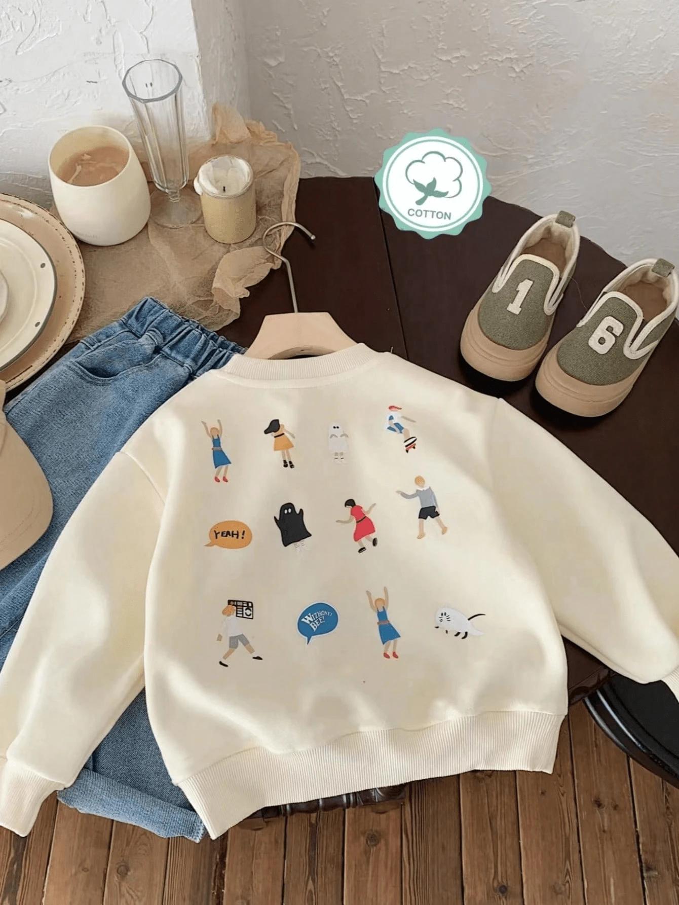 kremowa bluza narduk