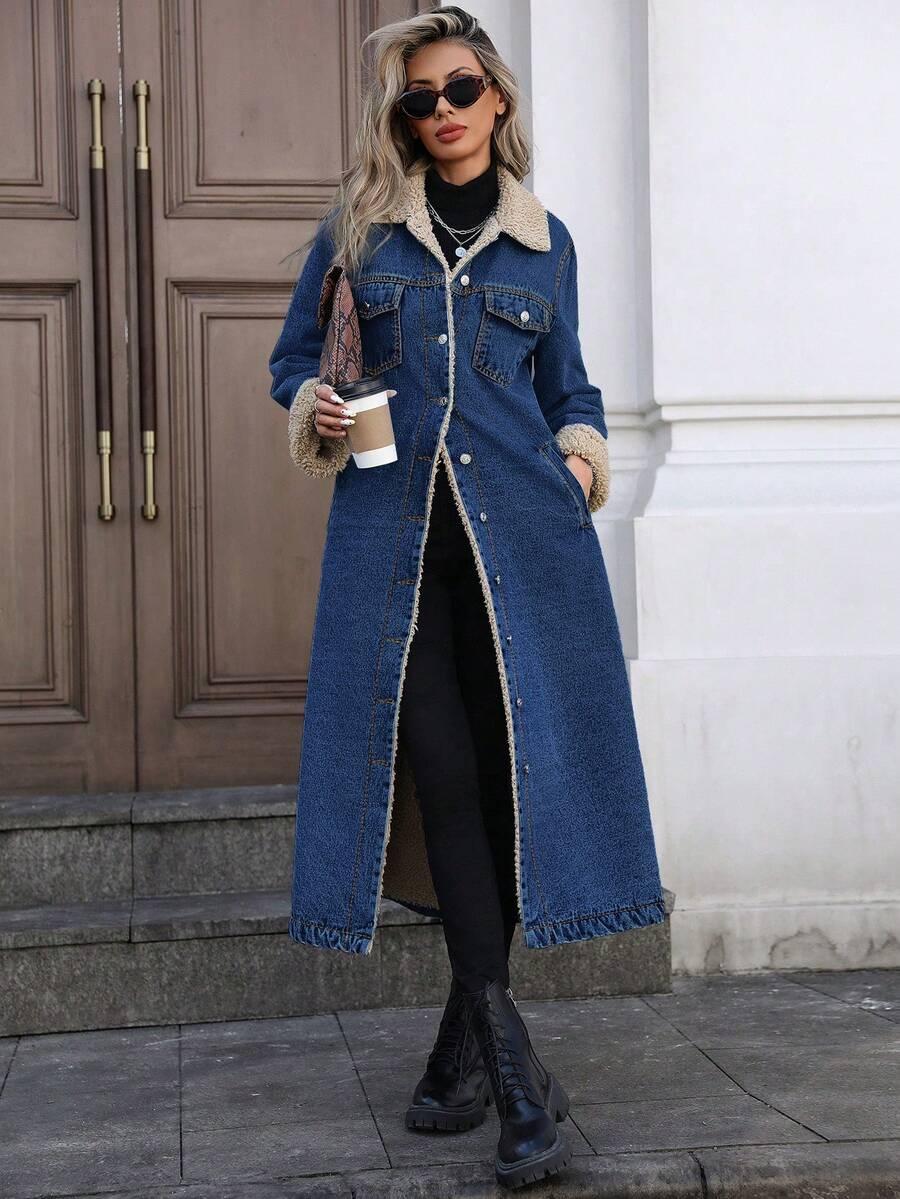 NIEBIESKA KURTKA JEANS