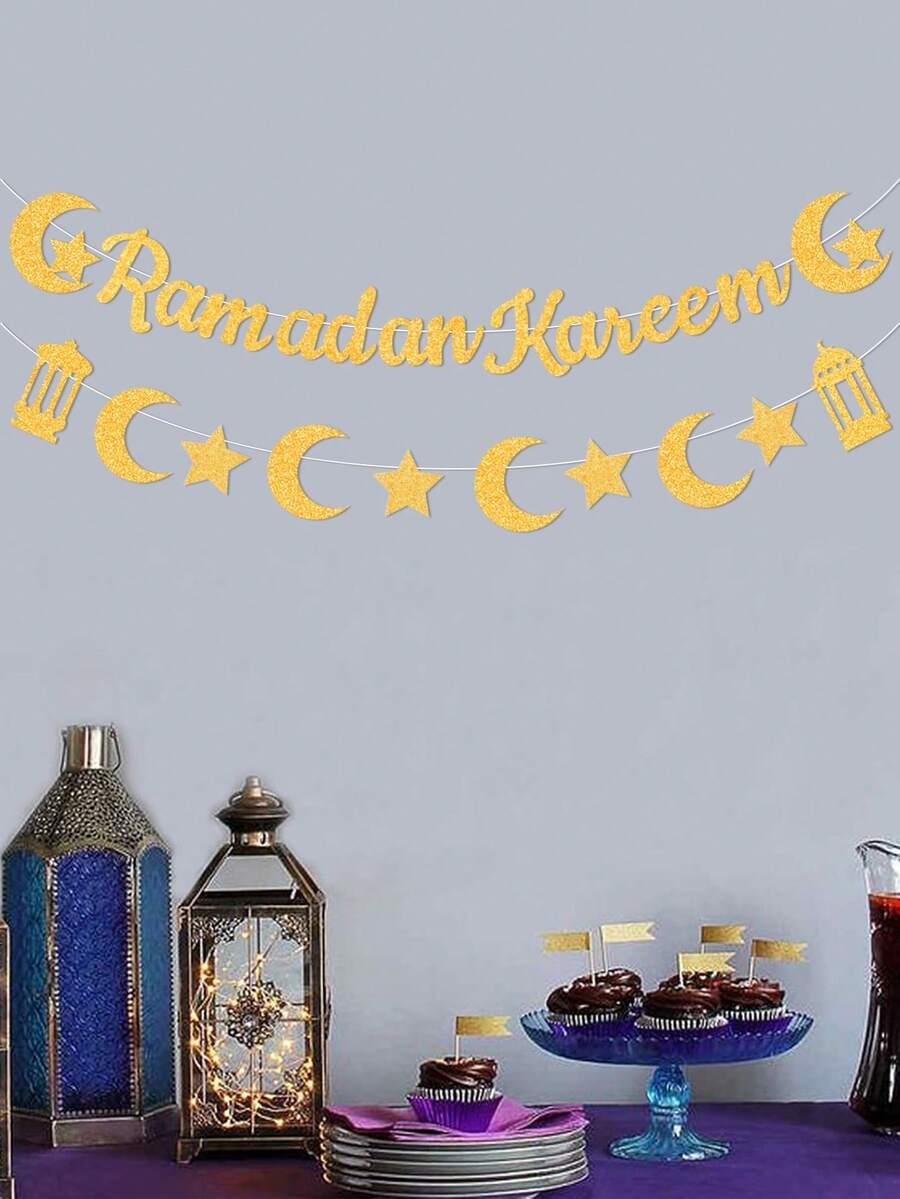 żółta girlanda Ramadan 