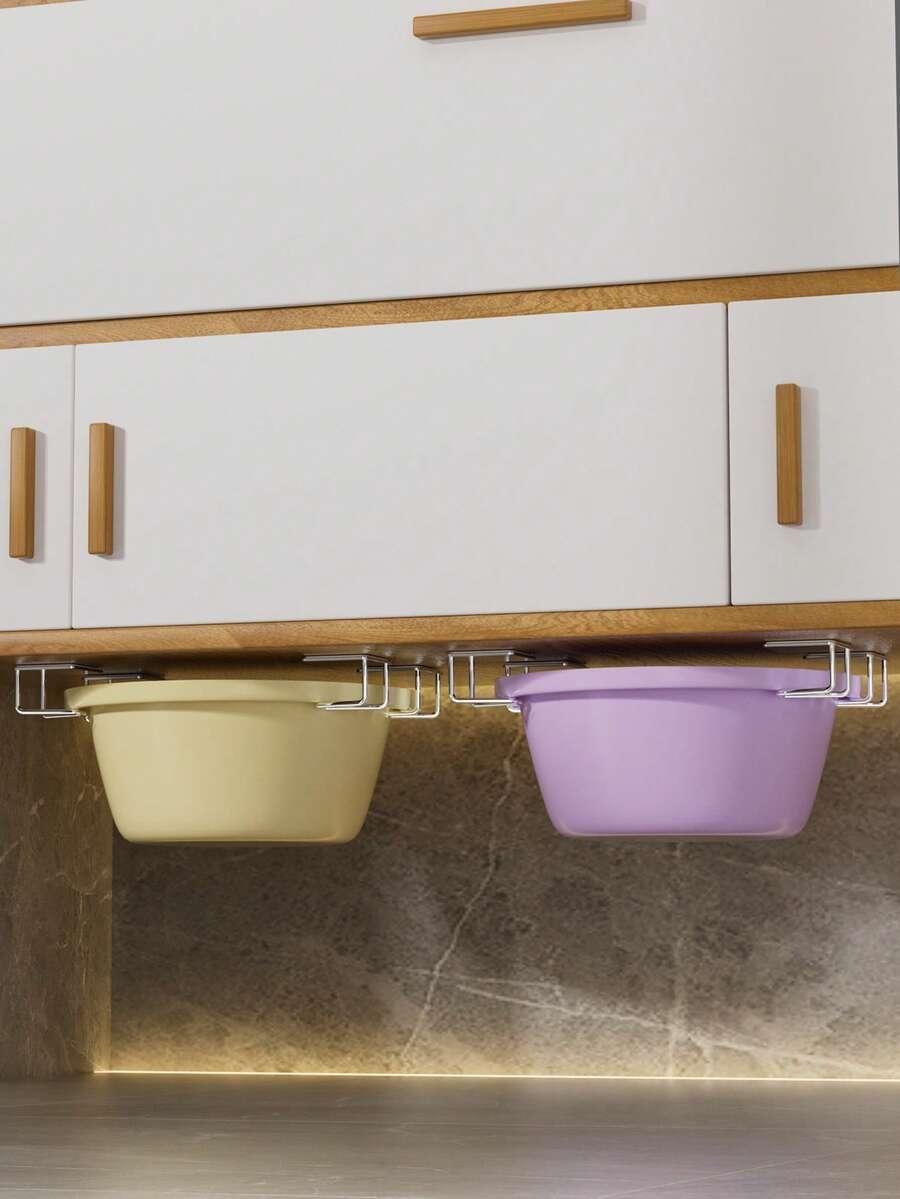 czarny wieszak 4 pack