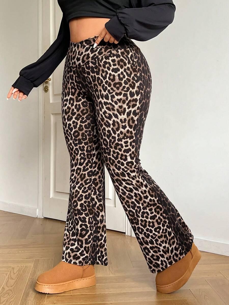 spodnie animal print