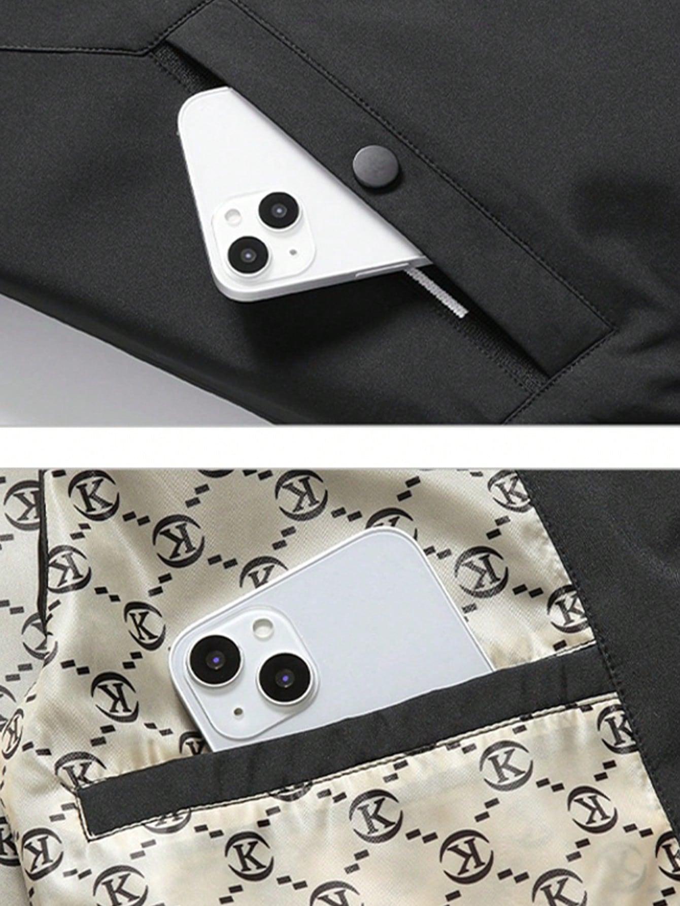 czarna kurtka bomber