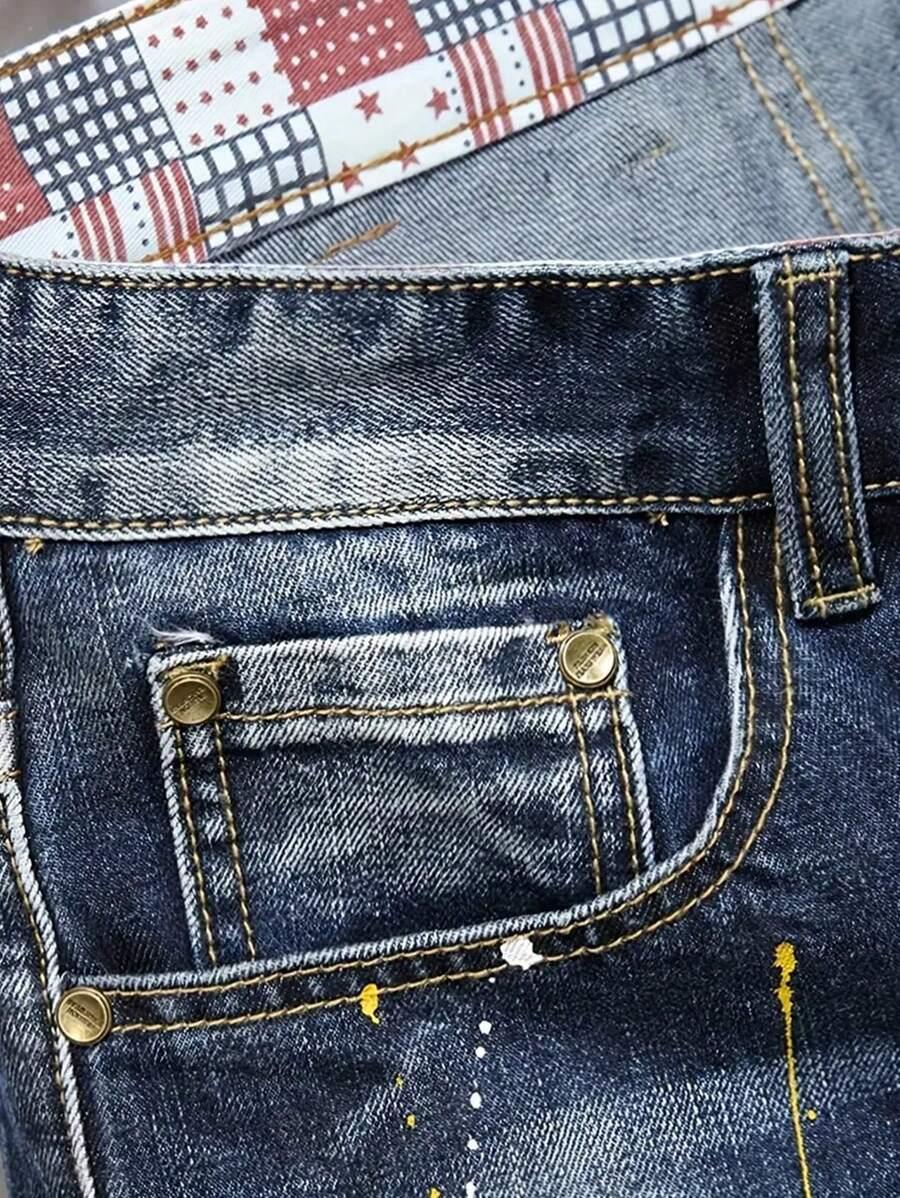 SPODENKI JEANS KIESZENIE