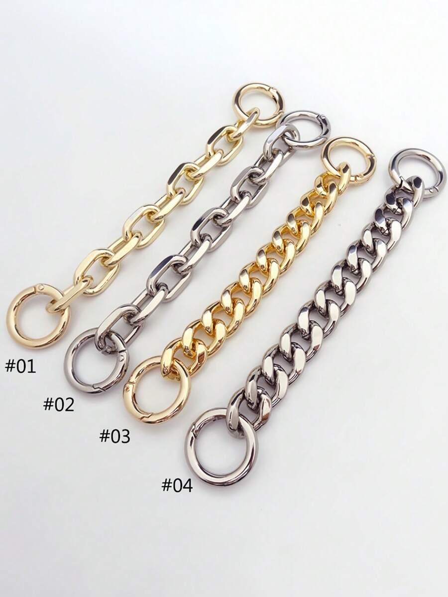 srebrny łańcuszek 2 pack