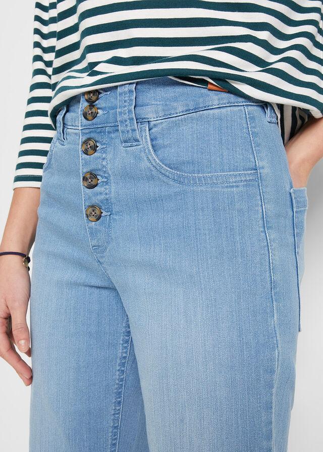 NIEBIESKIE SPODNIE JEANS 