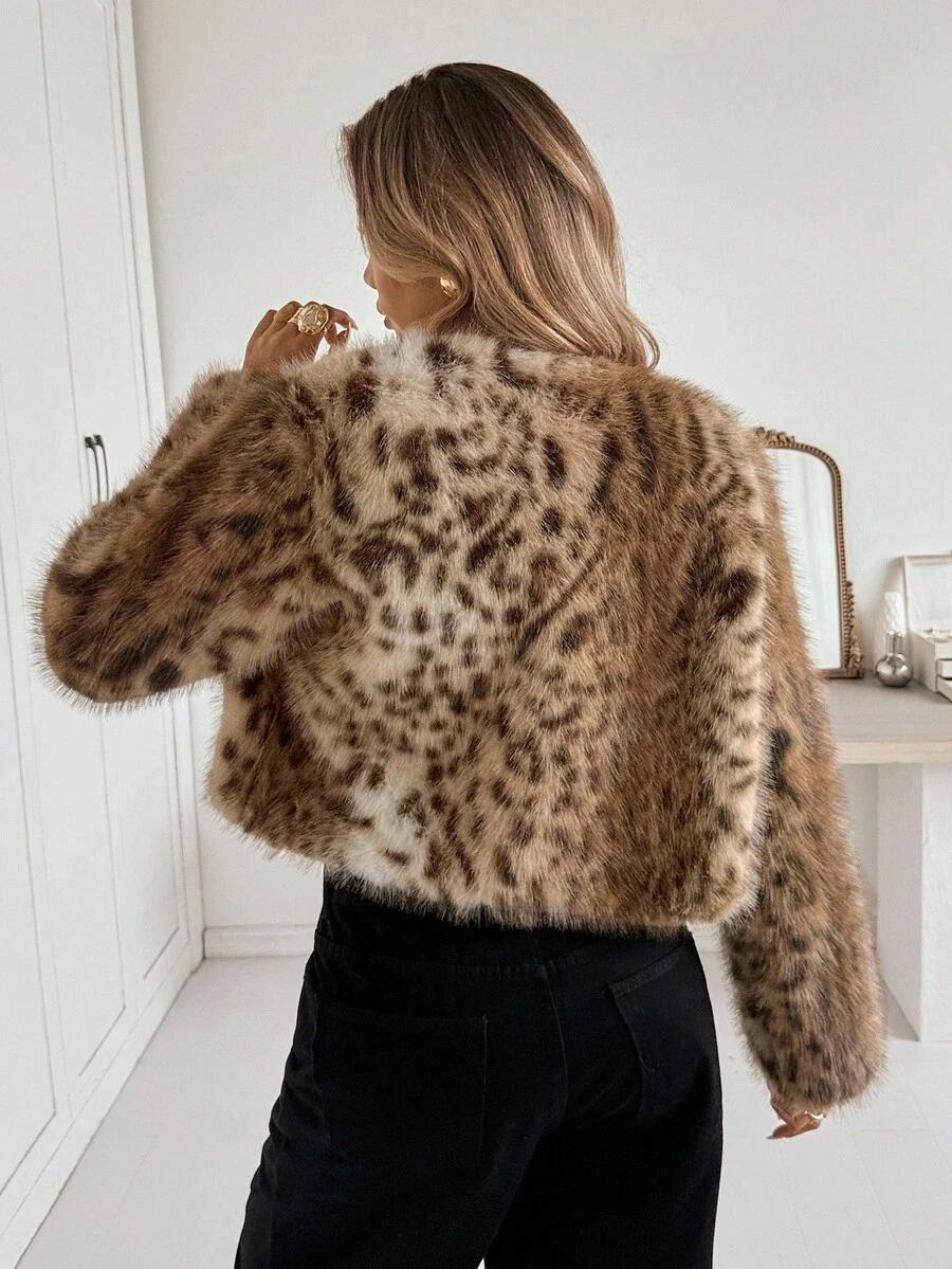 sztuczne futro animal print