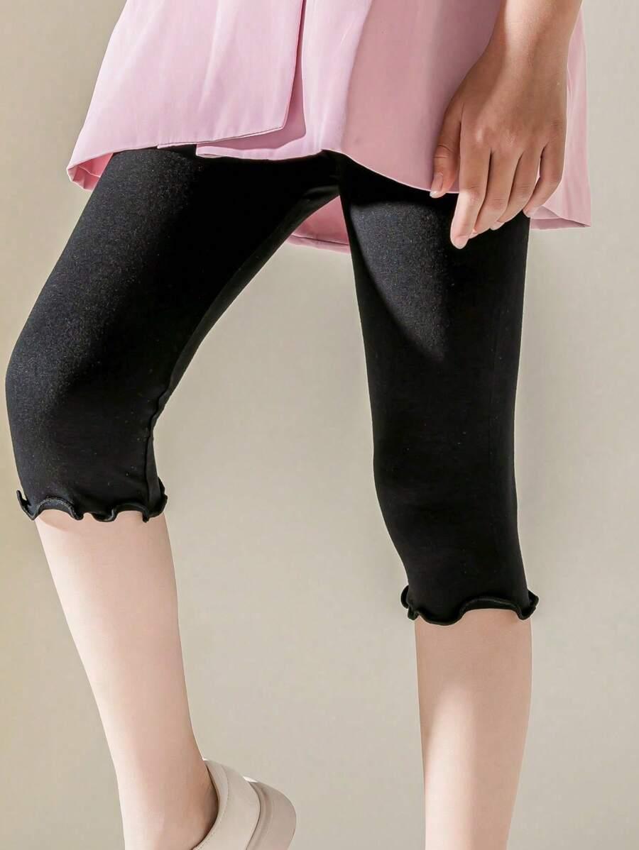 klasyczne legginsy falbanki 3-pack