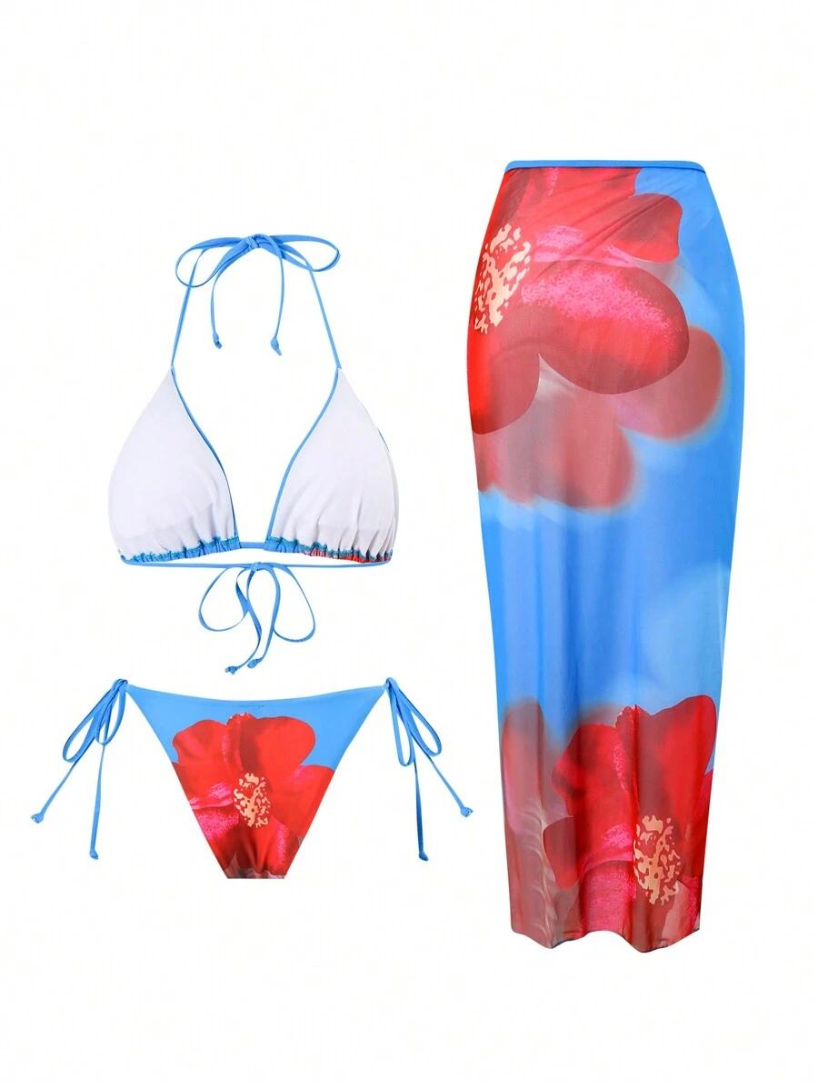 GÓRA OD BIKINI KWIATY