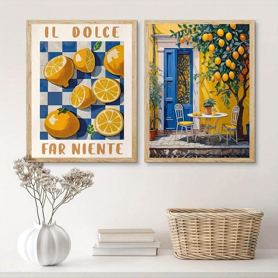 plakat na płótnie 2-pack