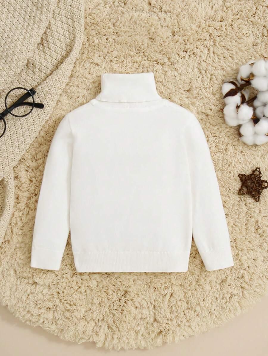 BIAŁY SWETER GOLF