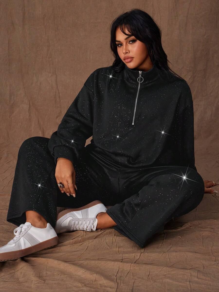 BLUZA SPODNIE KOMPLET DRESOWY