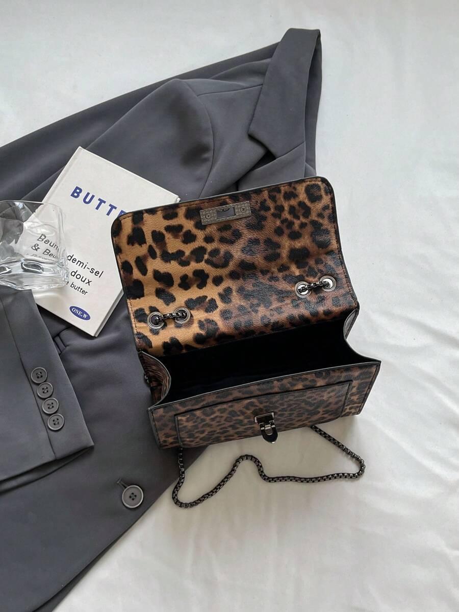 torebka naramię animal print