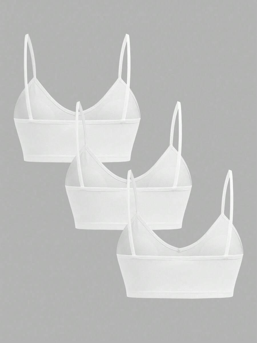 biały biustonosz 3-pack