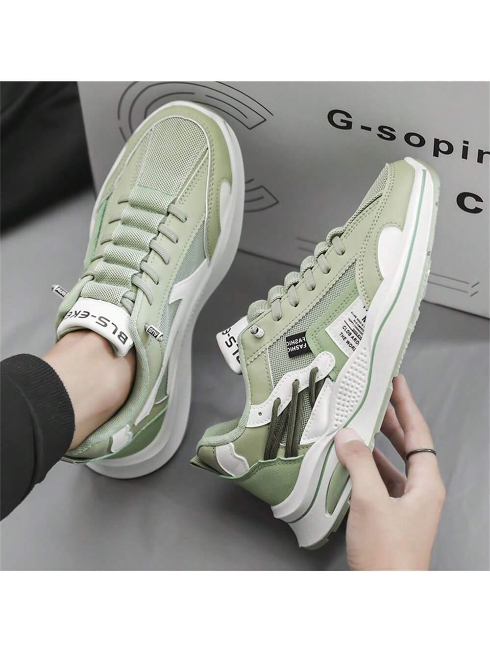 ZIELONE BUTY SPORTOWE