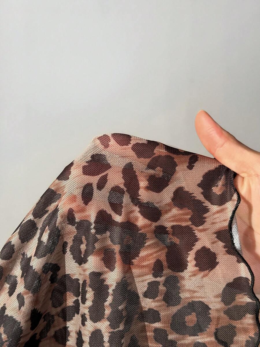 ciążowa sukienka animal print