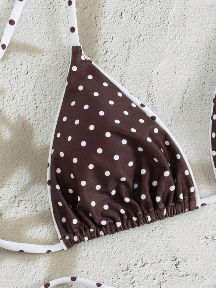 KOMPLET BIKINI WZÓR GROSZKI
