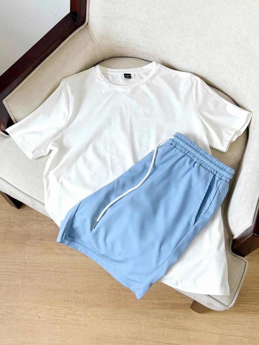 t-shirt spodenki komplet 