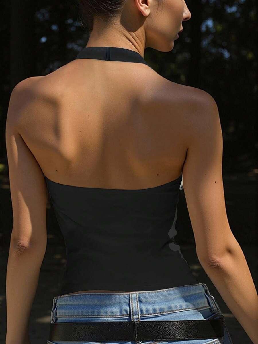 CZARNY TOP BASIC