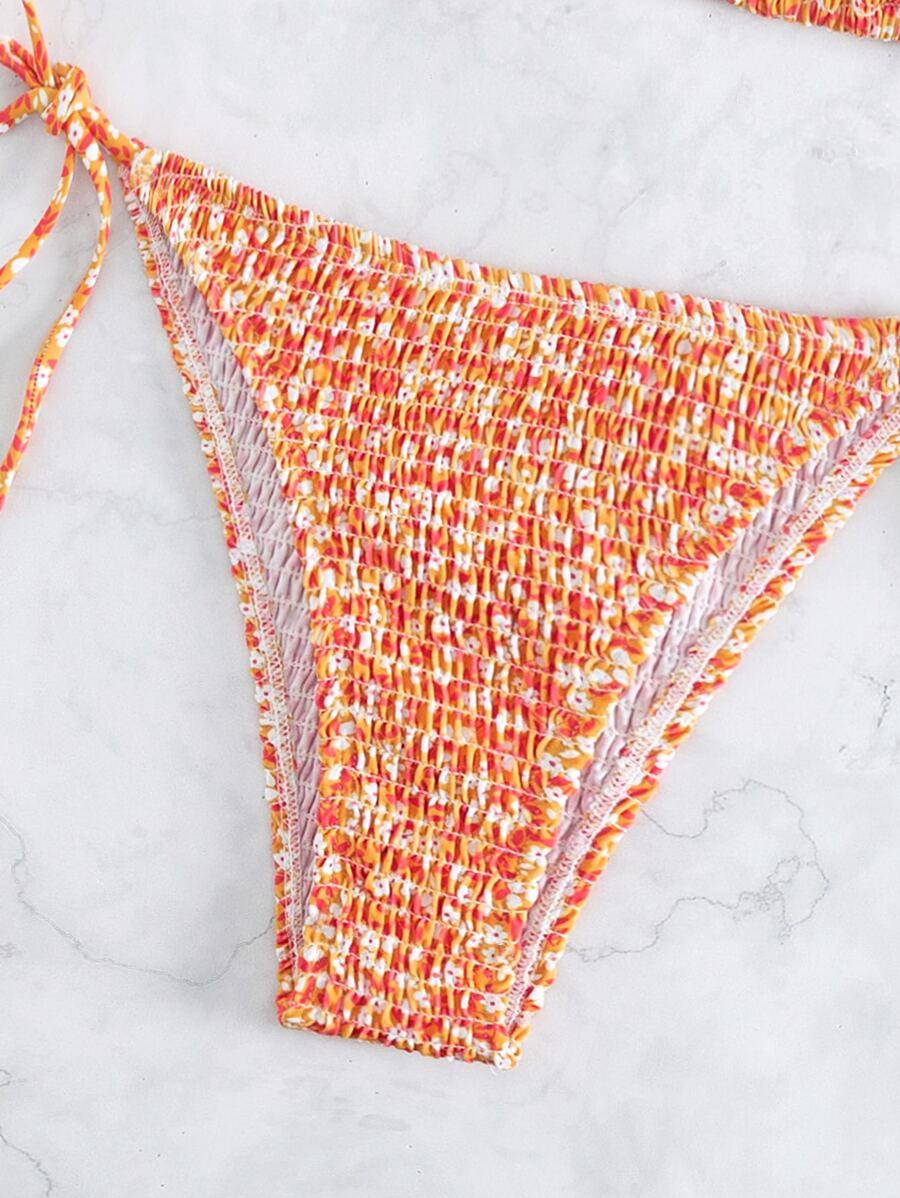 pomarańczowy dół od bikini